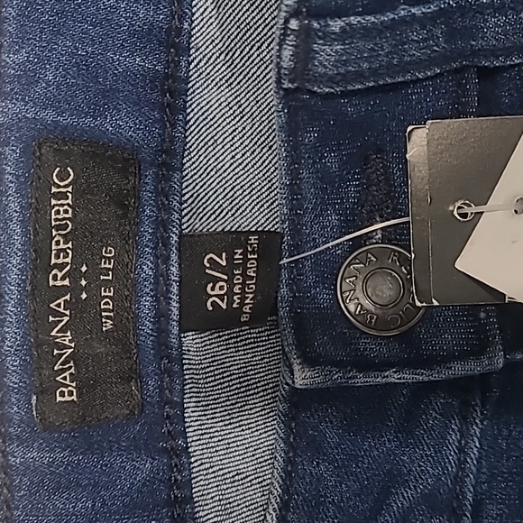 Banana Republic Wide Leg Jeans NWT - Picture 6 of 7